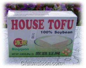Boîte de house tofu