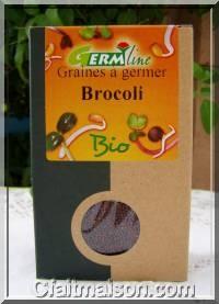 Paquet de graines de chou brocoli bio