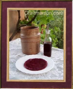 Vinaigre de kombucha au vin rouge