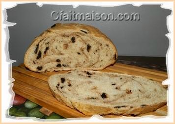 pain aux olives fait en MàP La Fournée de Moulinex.