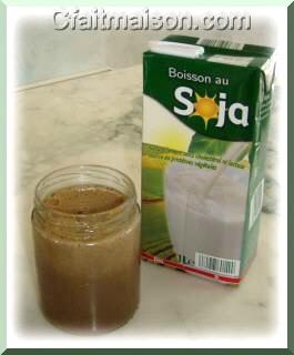 Confiture de lait de soja.