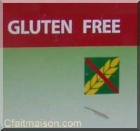 Logo gluten free un épi de céréale barré.