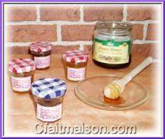 Pots de miels aromatiss aux H.E.